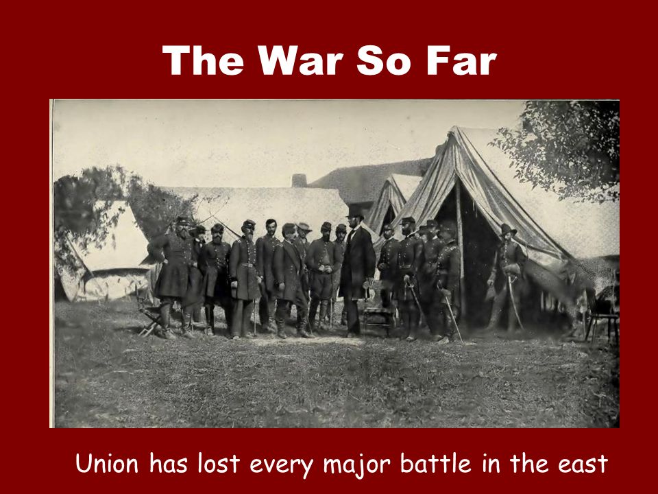 an effect of the battle of antietam was that