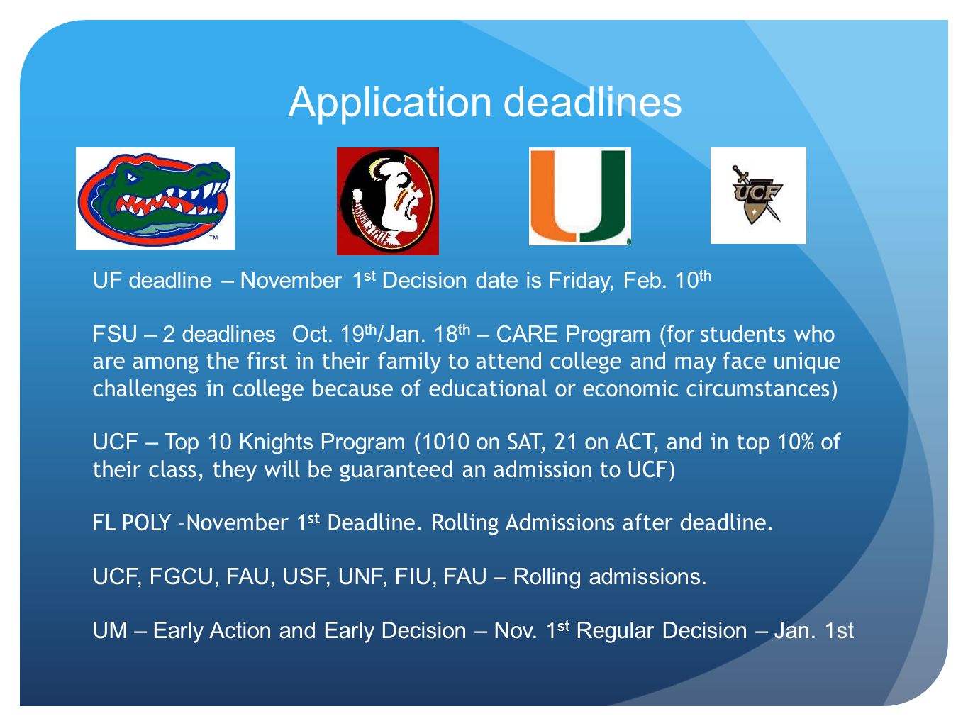Uf Application Deadline >> Fall 2016 College Night Let S Take A Minute Breathe This Uf Application Deadline >> Fall 2016 College Night Let S Take A Minute Breathe This