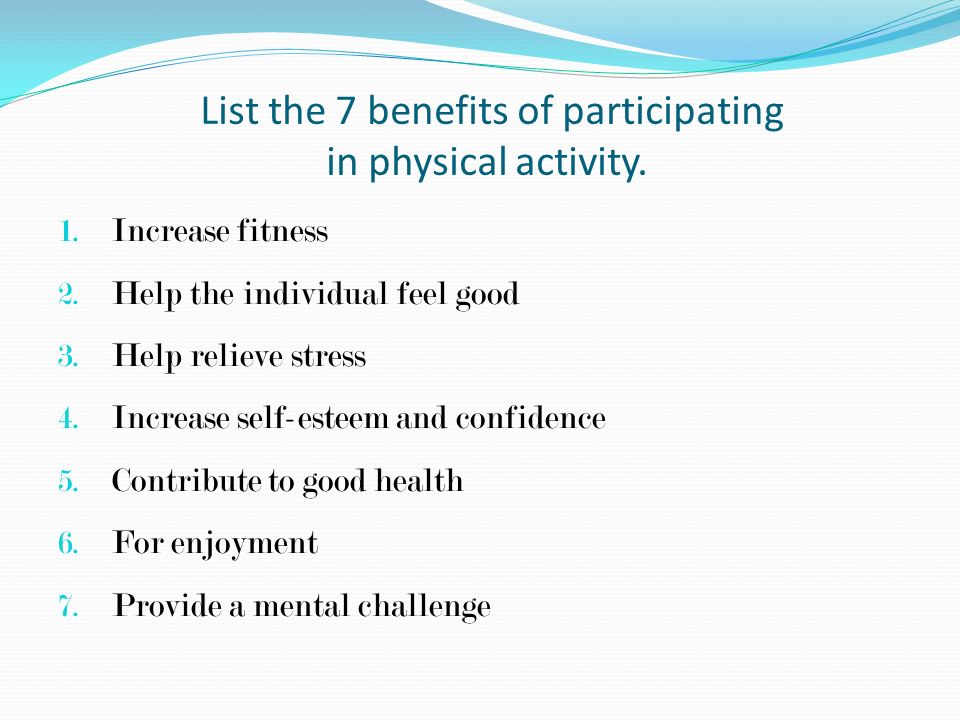 Which is the correct definition of a healthy active lifestyle? A. The  ability to meet the general demands of everyday life, through exercise and  a balanced. - ppt download
