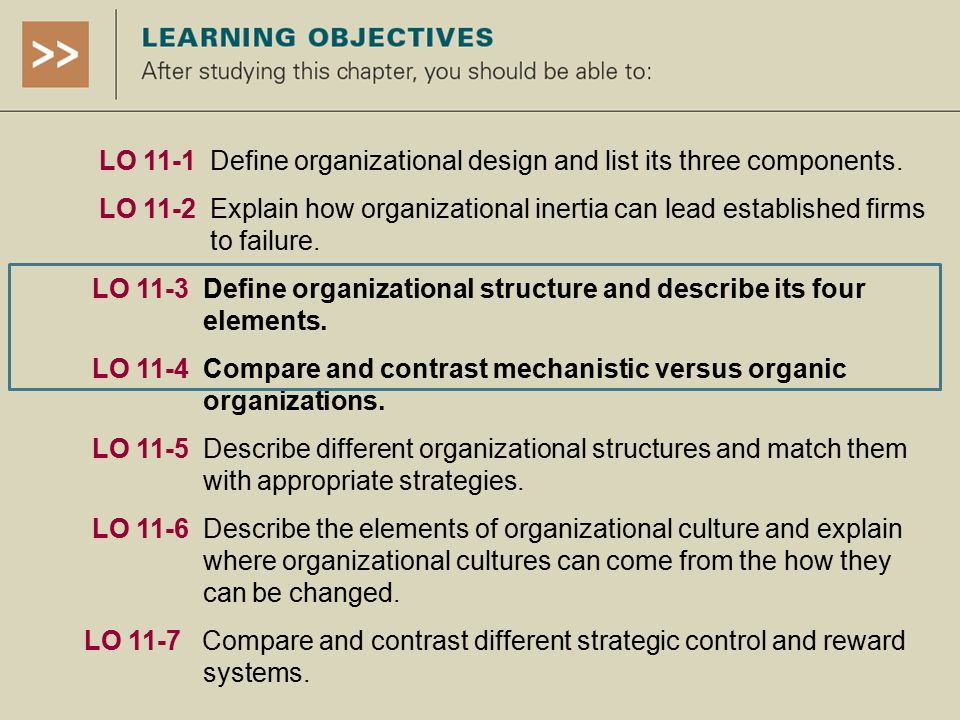 compare and contrast the mechanistic and organic organizations