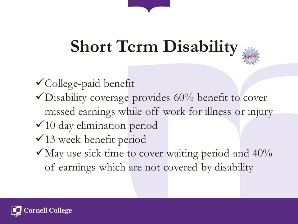 Policy updates Vacation Time Short Term Disability Sick Time. - ppt download