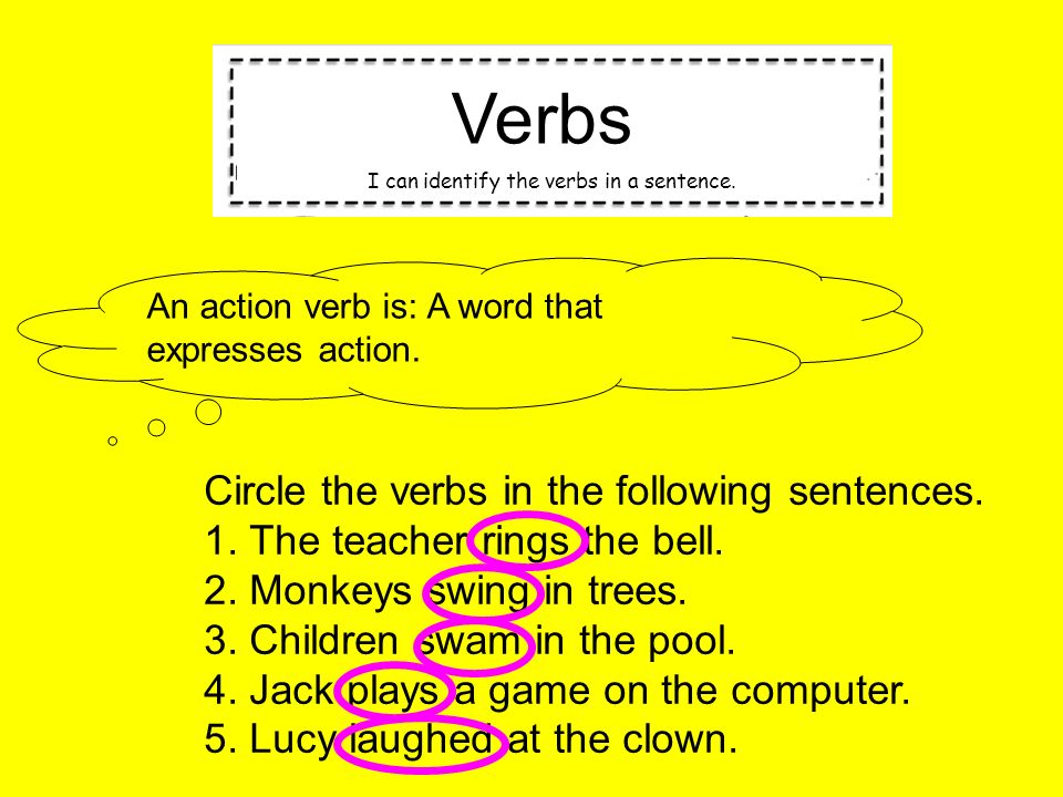 What Is the Main Verb in a Sentence? Identifying the Action
