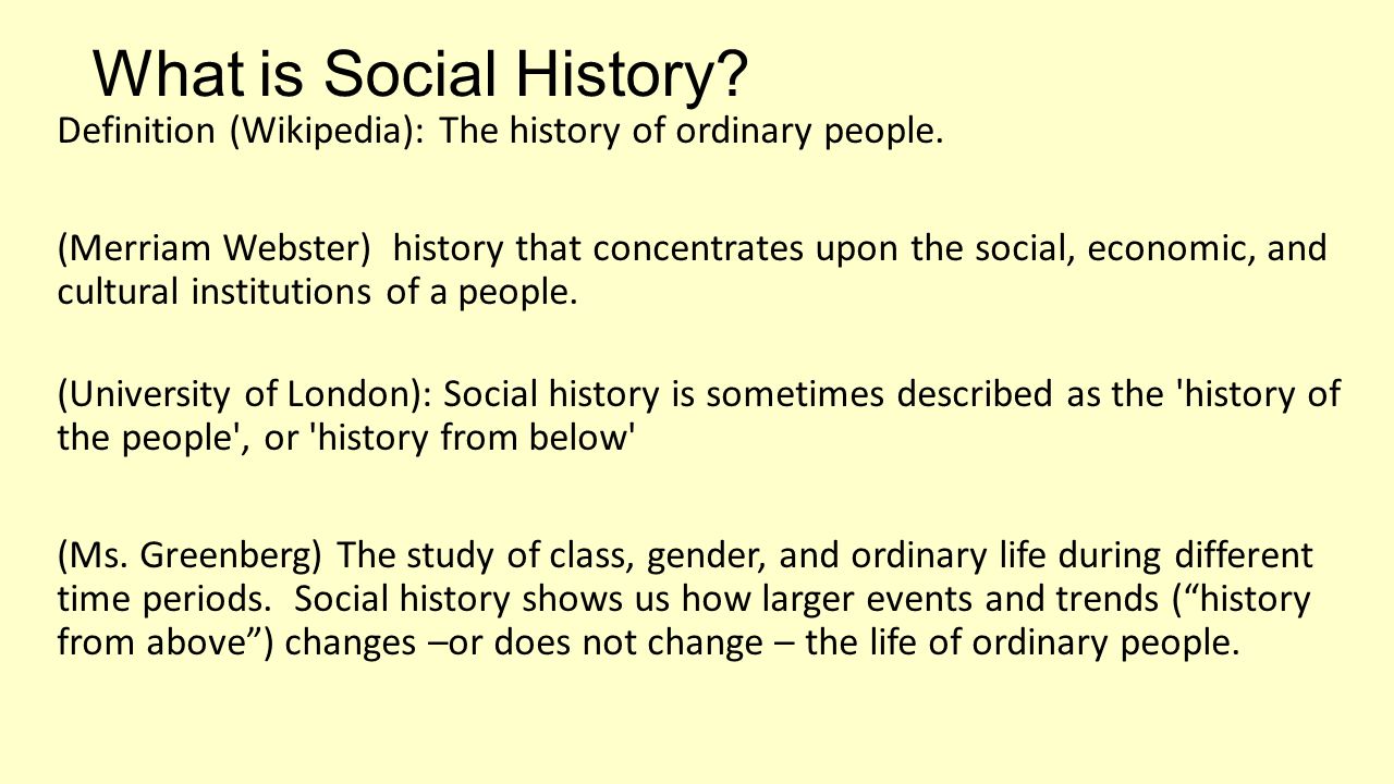 social-history