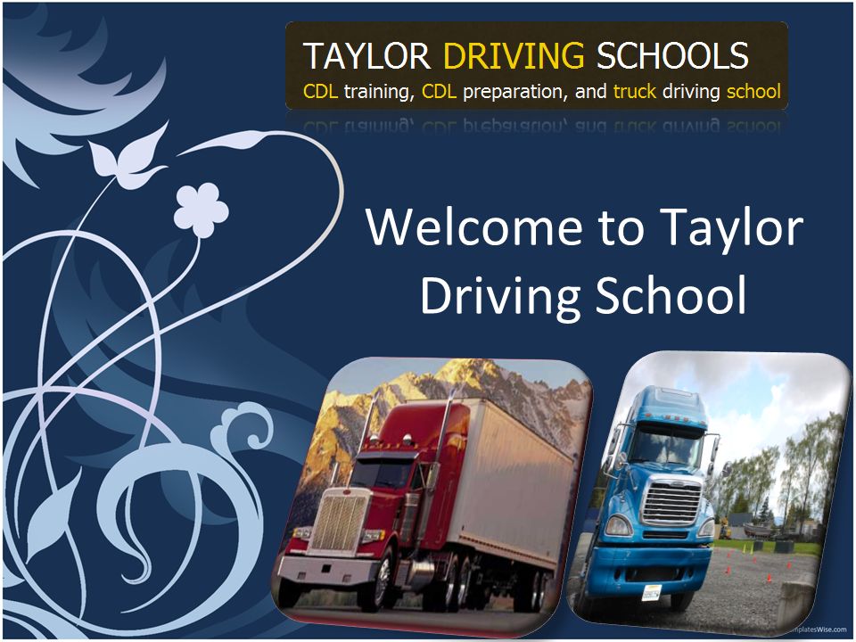 Welcome to Taylor Driving School