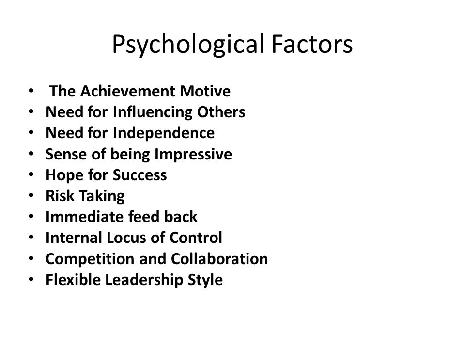 Factors Affecting The Entrepreneurial Growth Factors Economic Factors Non Economic Factors Psychological Factors Government Influence Political Factors Ppt Download