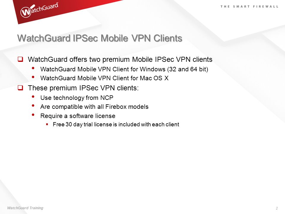 watchguard ipsec vpn client mac