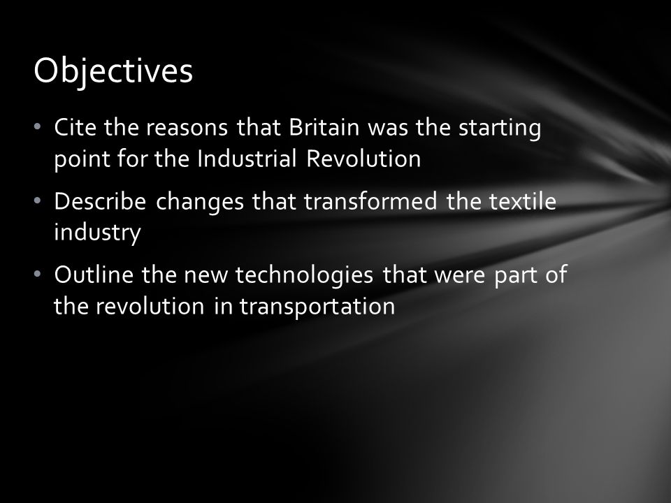 how did the industrial revolution transformed the textile industry