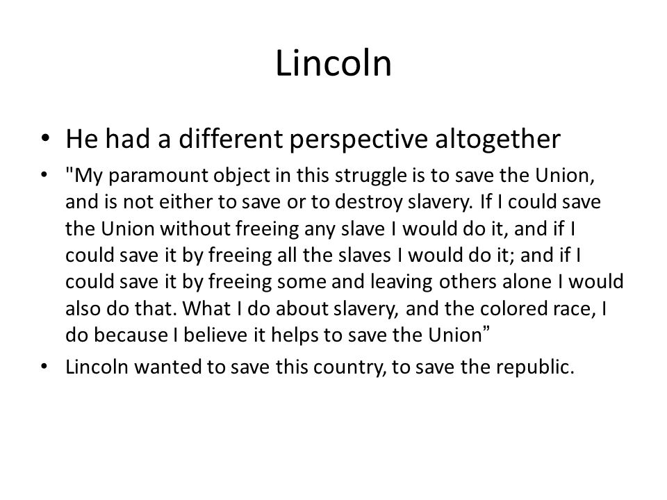 Jefferson Davis Vs Abraham Lincoln Chart