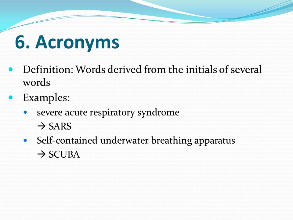 What Is an Acronym? Definition and Examples