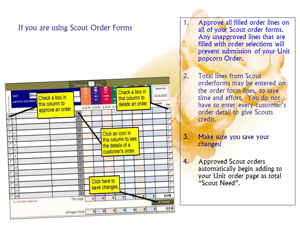 If you are using Scout Order Forms 1.