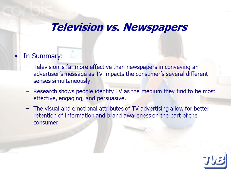 difference between newspaper and television in hindi