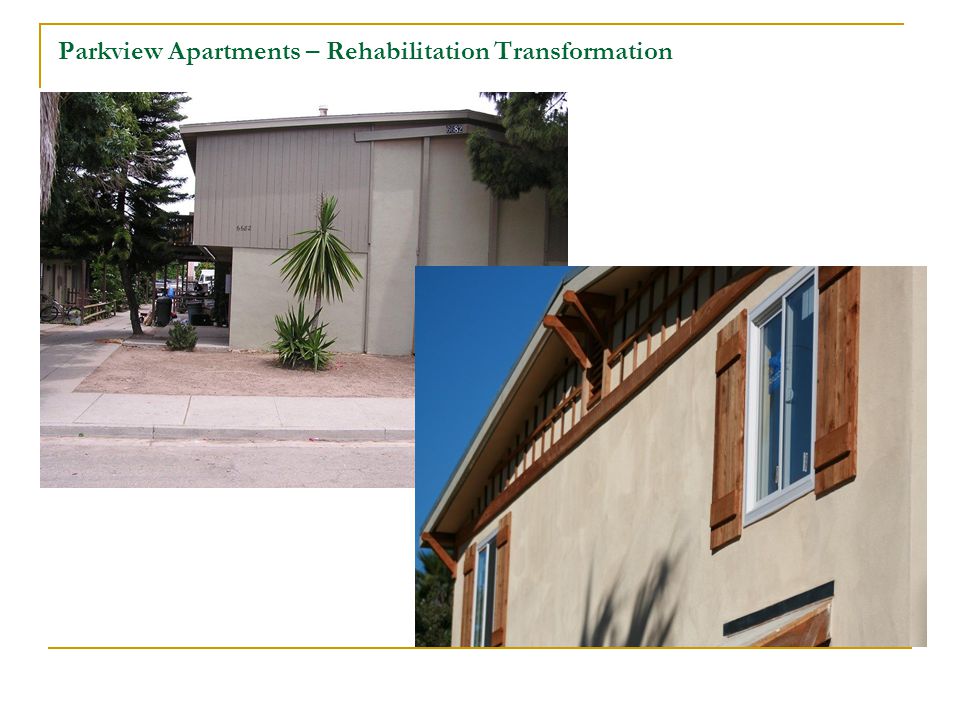Parkview Apartments – Rehabilitation Transformation