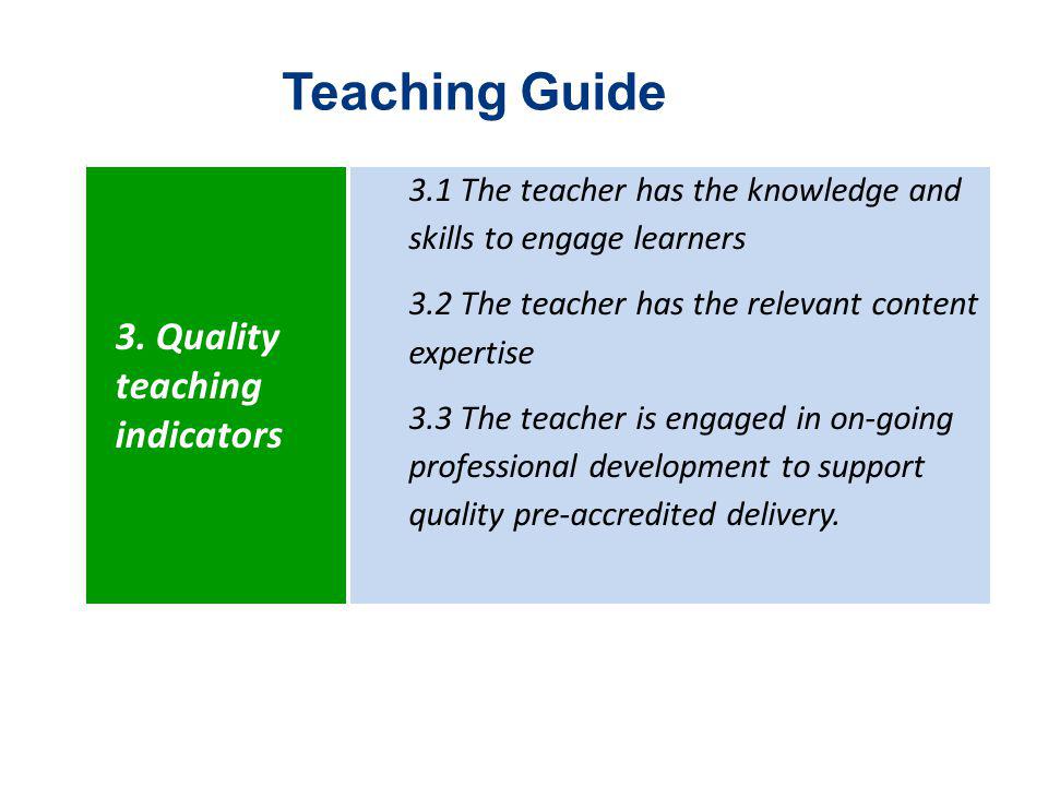 Teaching Guide 3.