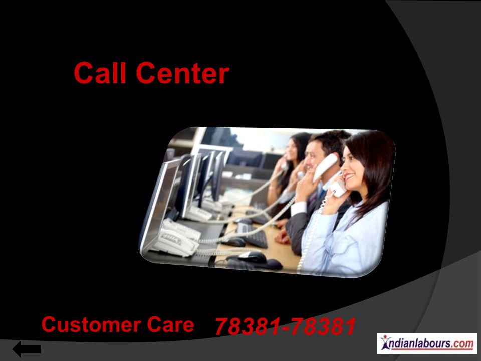 Call Center Customer Care