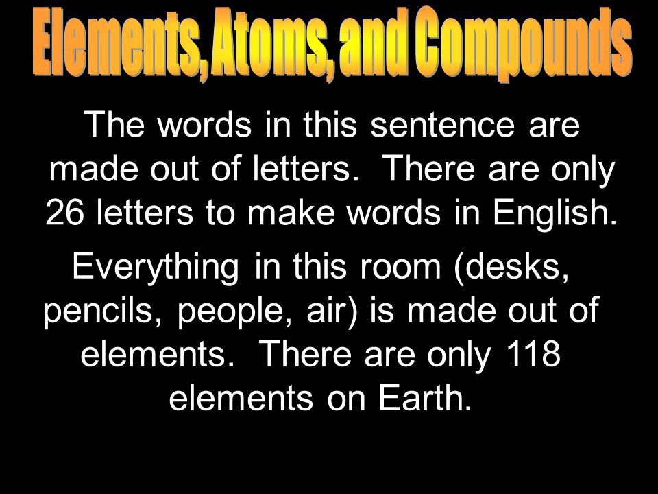 The words in this sentence are made out of letters There are only The words in this sentence are made out of letters There are only