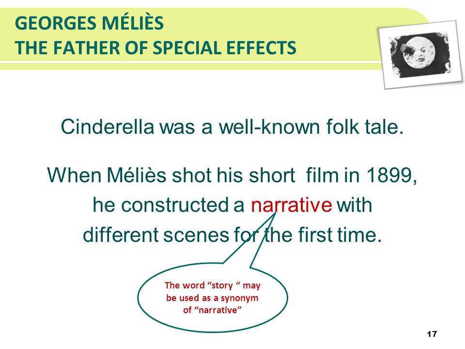 FORGOTTEN FILM FROM BEGGININGS TO TALKIES UNIT 2. THIS IS CINEMA! LESSON 1.  THE BIRTH OF CINEMA GEORGES MÉLIÈS THE FATHER OF SPECIAL EFFECTS. - ppt  download