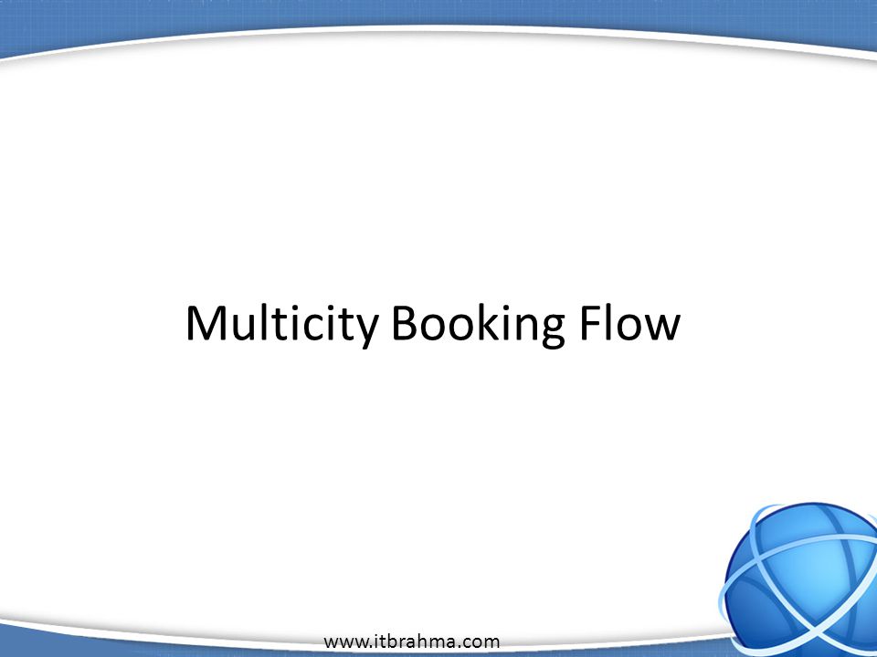 1 Multicity Booking Flow