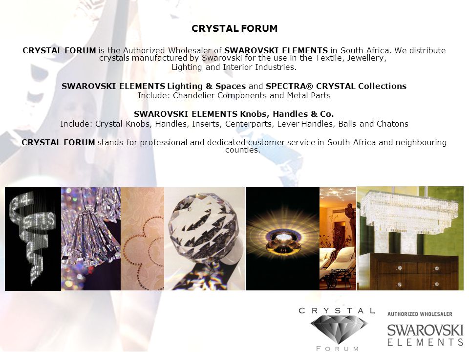 Architecture & Lighting Ideas Made With Swarovski Elements. - ppt download