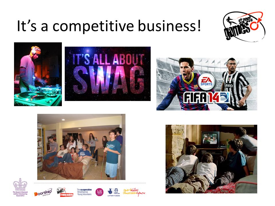 Its a competitive business!