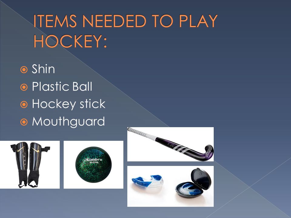 Shin Plastic Ball Hockey stick Mouthguard