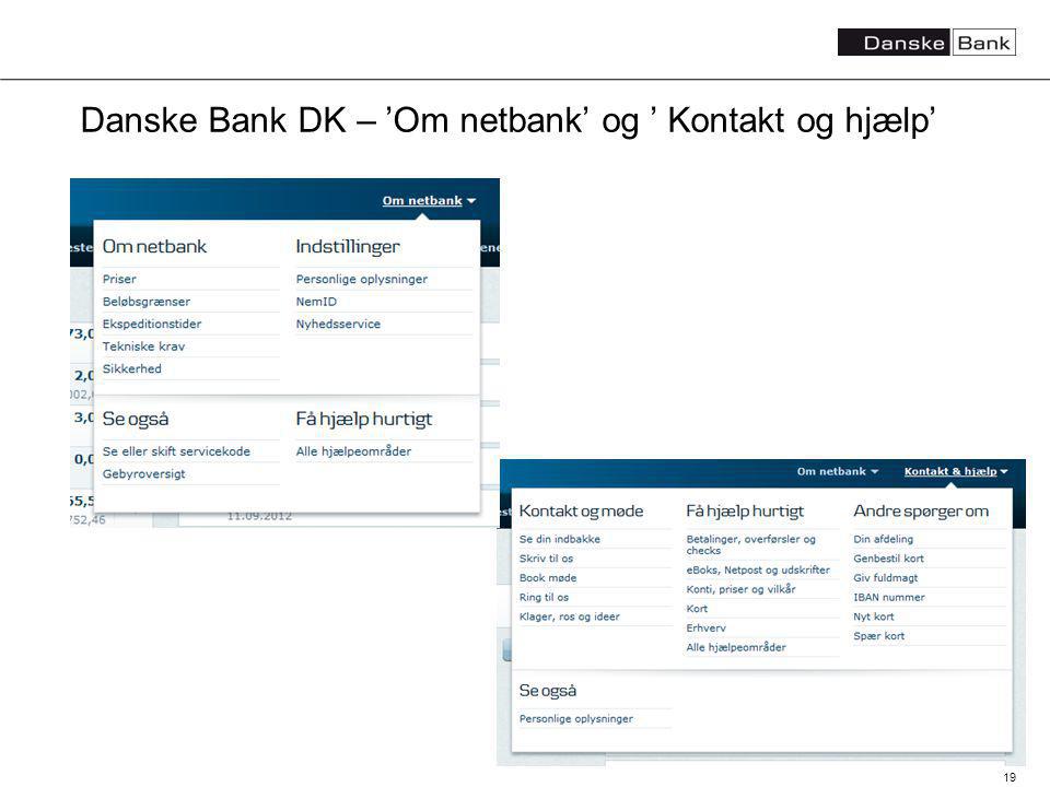 1 Top menu and front page Pictures and guidance. 2 Release 12th November  All Danske Bank employees in Denmark 21 th November – 6 th December  Customers. - ppt download
