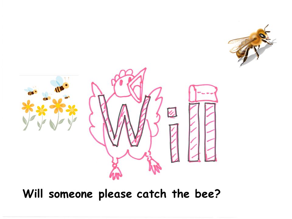 Will someone please catch the bee