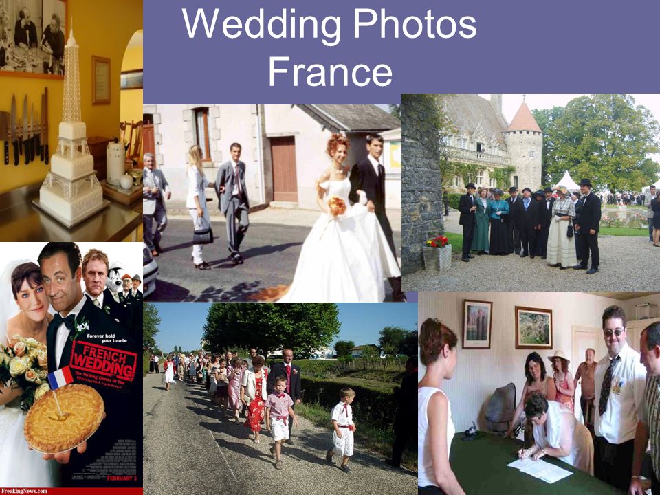 Wedding Photos France