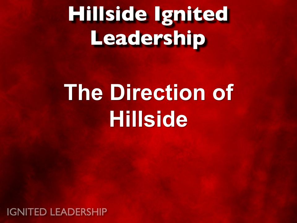 The Direction of Hillside