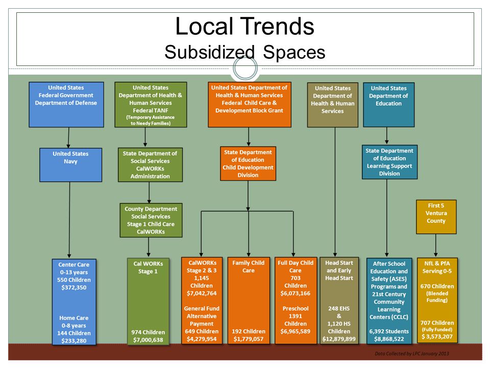 Local Trends Subsidized Spaces