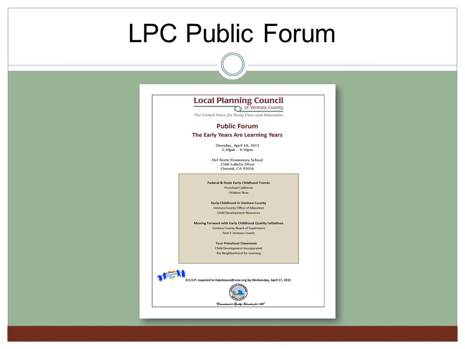 LPC Public Forum