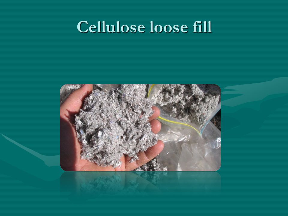 Cellulose loose fill