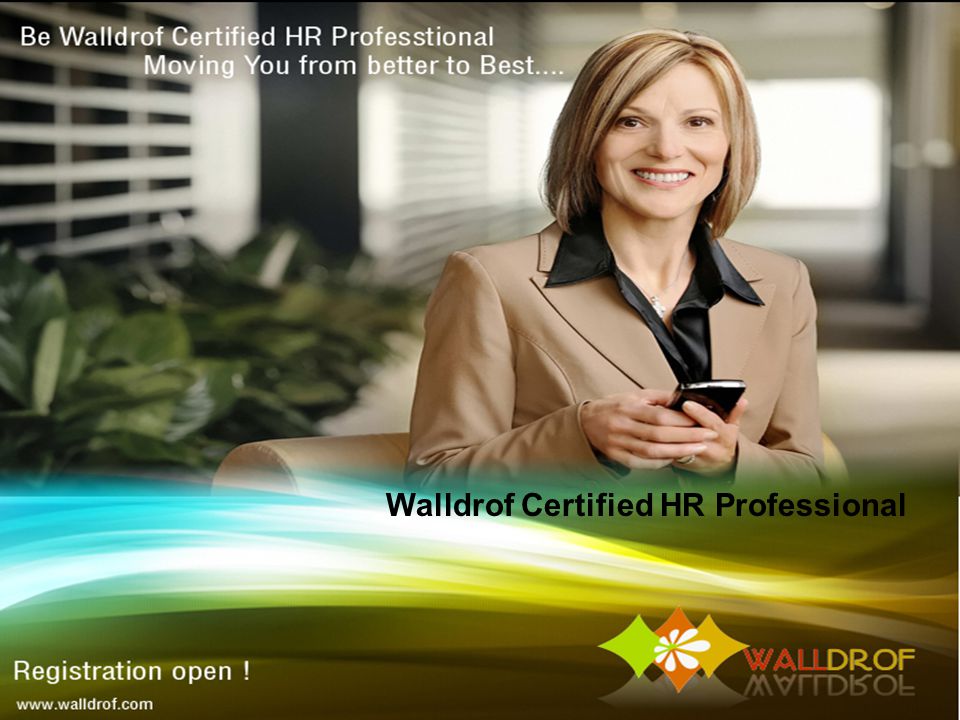 Walldrof Certified HR Professional