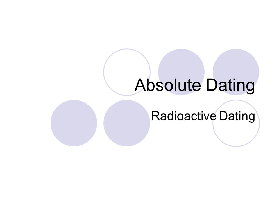 vilket element som används vid radioaktiv datering