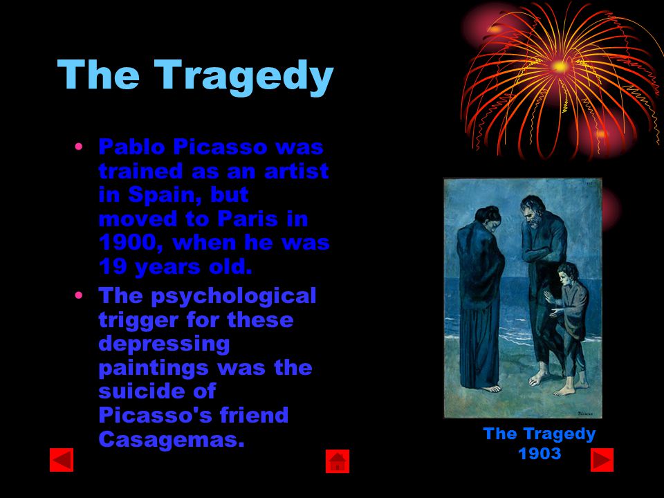 Pablo Picasso The Colour Periods The Blue Period The Tragedy La Vie La Celestina