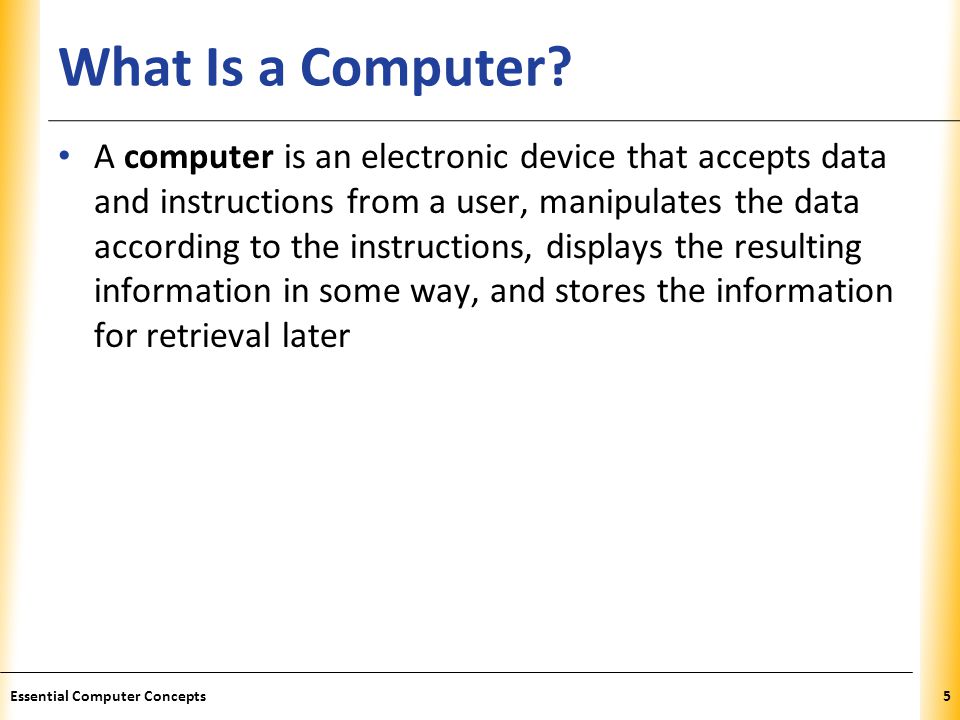 XP What Is a Computer.