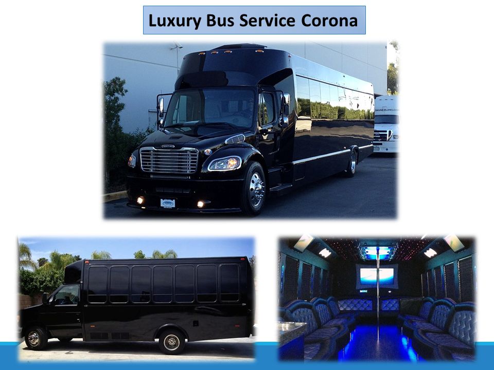 Luxury Bus Service Corona