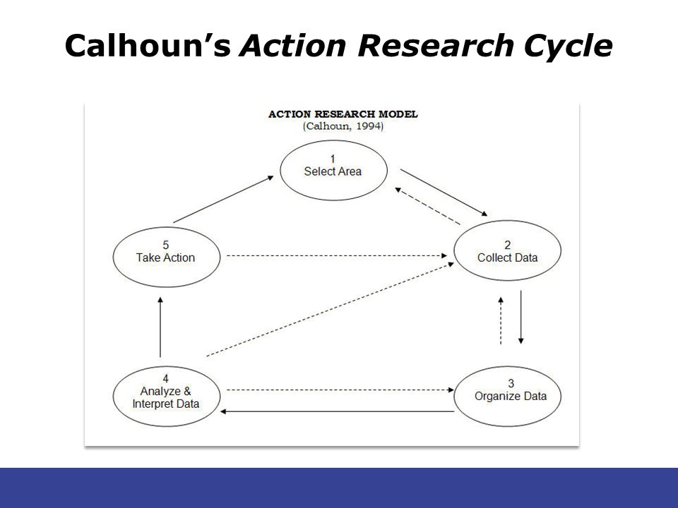 Calhoun’s Action Research Cycle