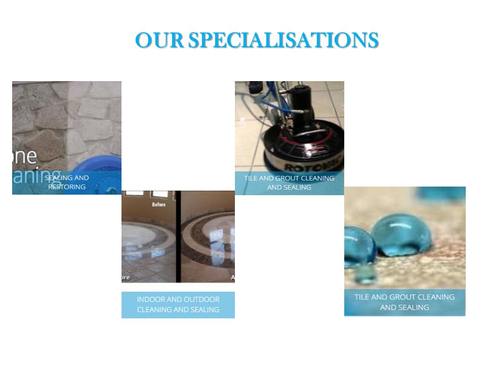OUR SPECIALISATIONS