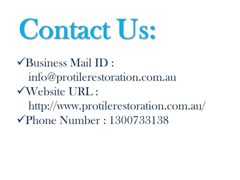 Contact Us: Business Mail ID : Website URL :   Phone Number :