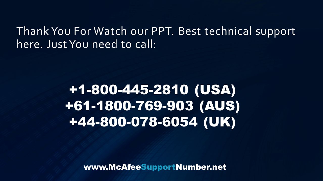 Thank You For Watch our PPT. Best technical support here.