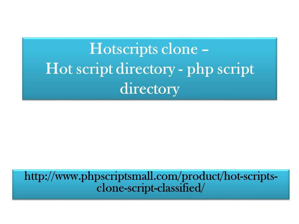 Hotscripts clone – Hot script directory - php script directory   clone-script-classified/
