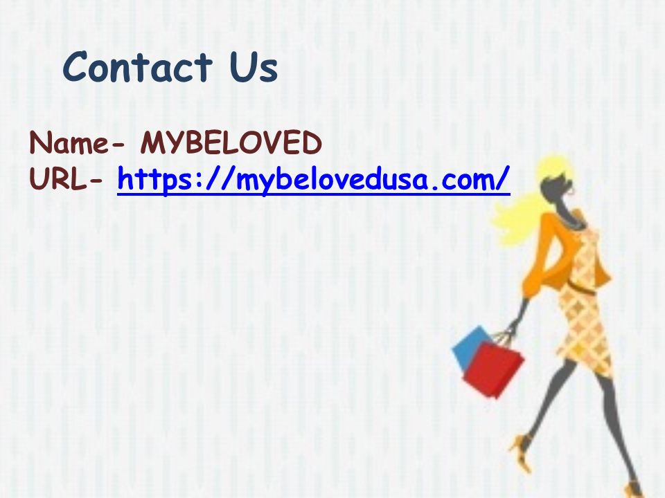 Contact Us Name- MYBELOVED URL-