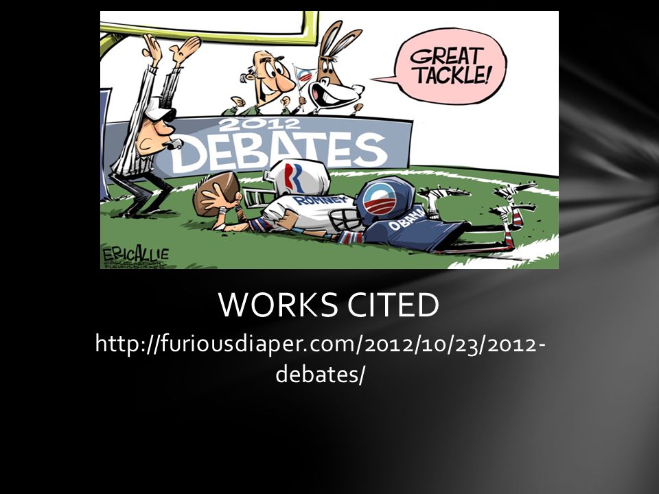 debates/ WORKS CITED