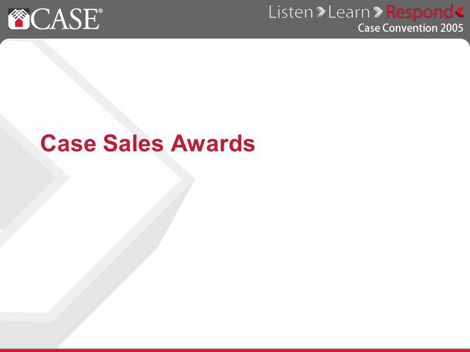 Case Sales Awards
