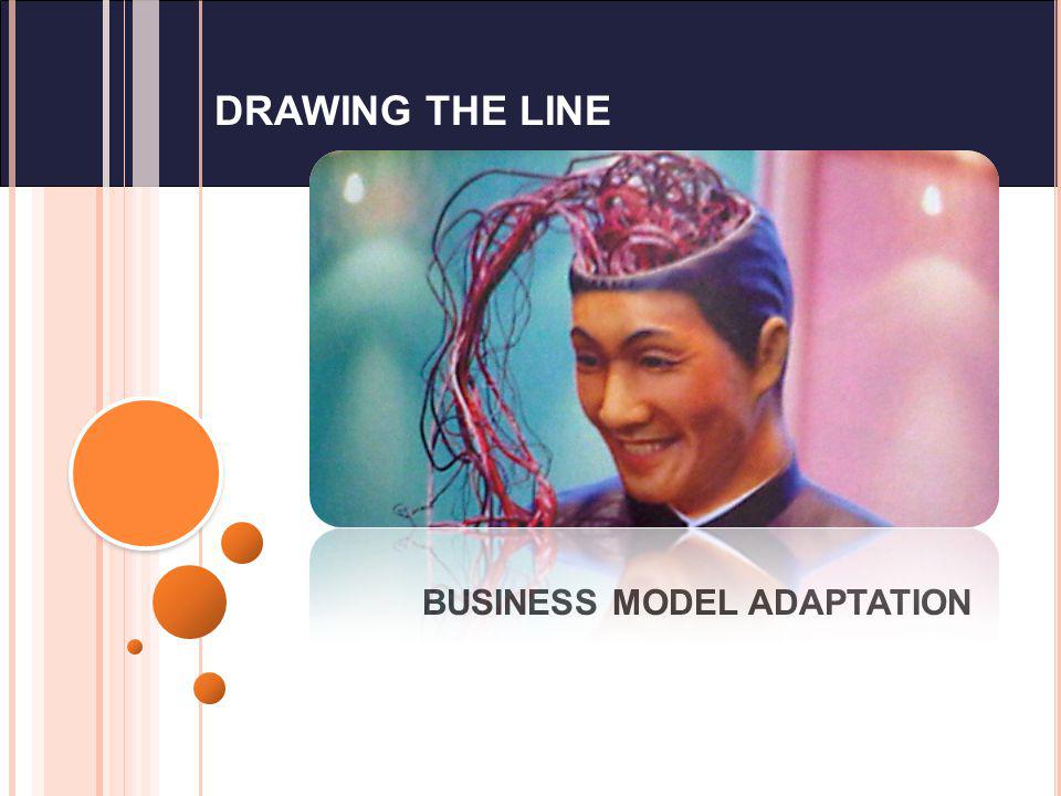 DRAWING THE LINE BUSINESS MODEL ADAPTATION