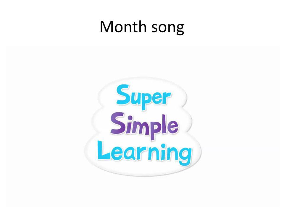 Month song