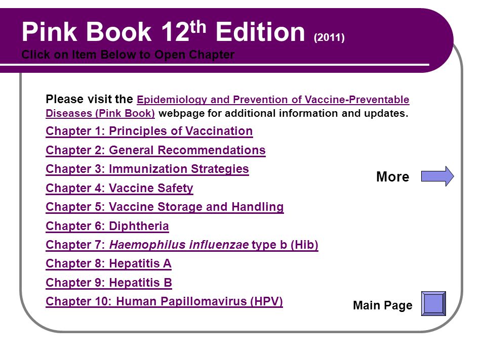 cdc pink book appendix b