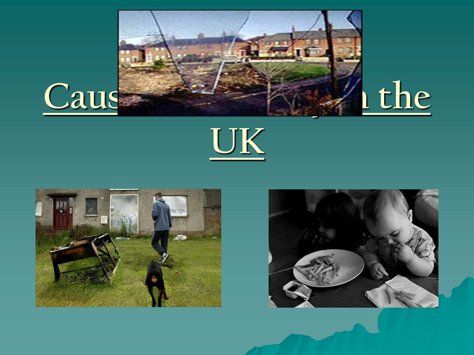 Causes of Poverty in the UK