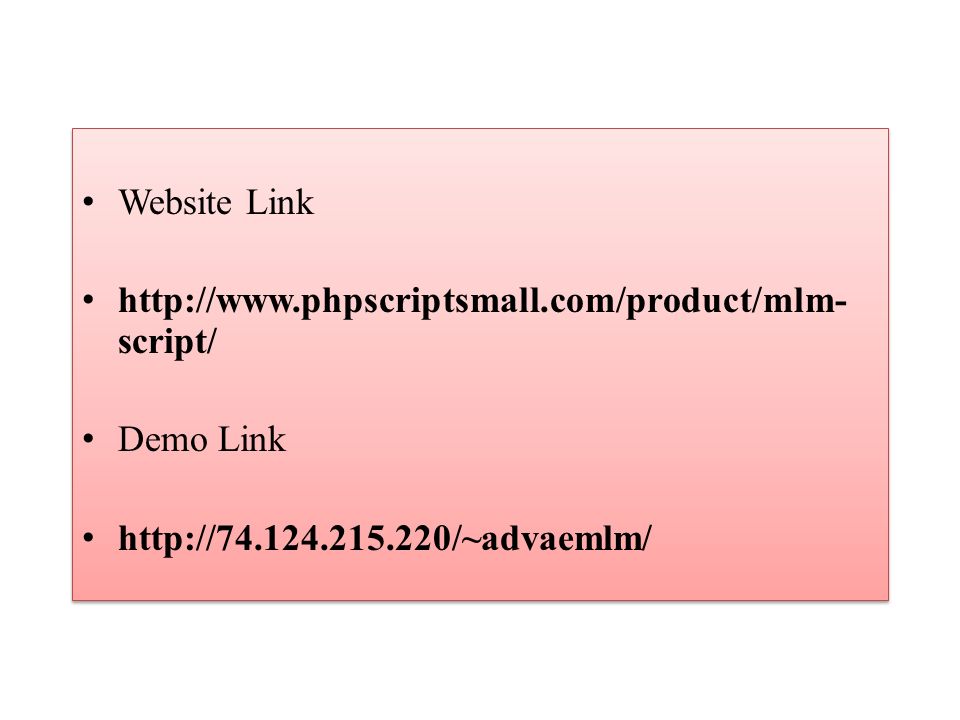 Website Link   script/ Demo Link   Website Link   script/ Demo Link