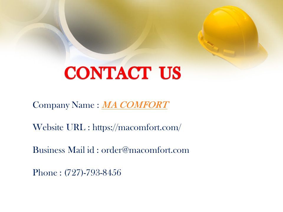 Company Name : MA COMFORTMA COMFORT Website URL :   Business Mail id : Phone : (727)